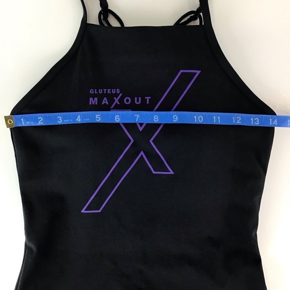 NWT Lorna Jane Black & Purple Tank | Small - Picture 9 of 13